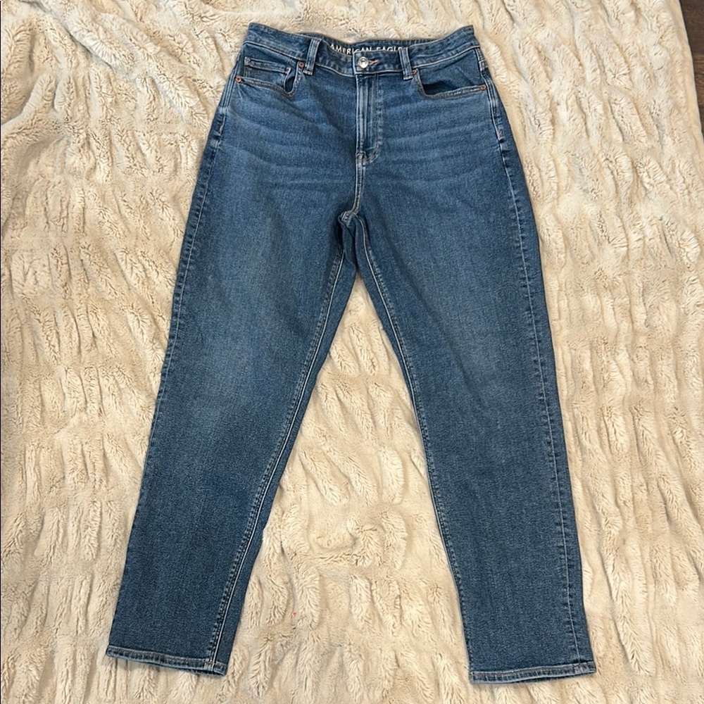 American Eagle mom jeans size 8 tall